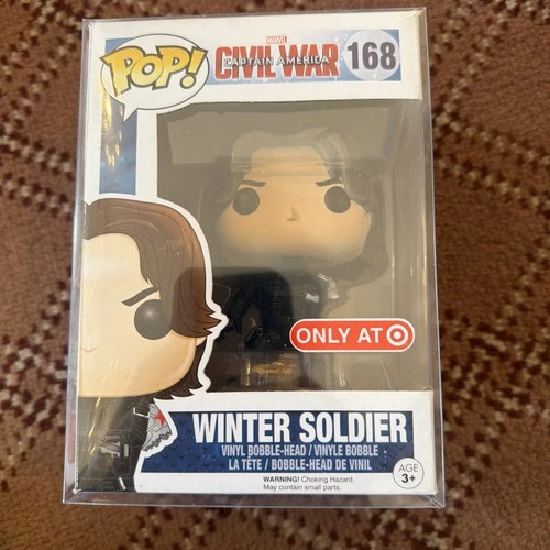 Funko Pop! Vinyl: Marvel - Winter Soldier (No Arm) - Target (Exclusive) #168