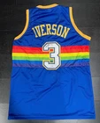 Allen Iverson Autographed Signed Jersey NBA Denver Duggets JSA COA