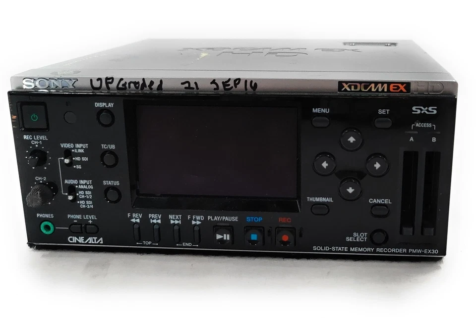 Sony PMW-EX30 XDCAM SXS Express Card Video Recorder Player für EX1 EX3 PMW200 F3 - Bild 2 von 4