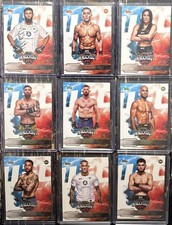 2025 Topps Knockout UFC - #d Lot Green /88 Orange /99 Gold /188