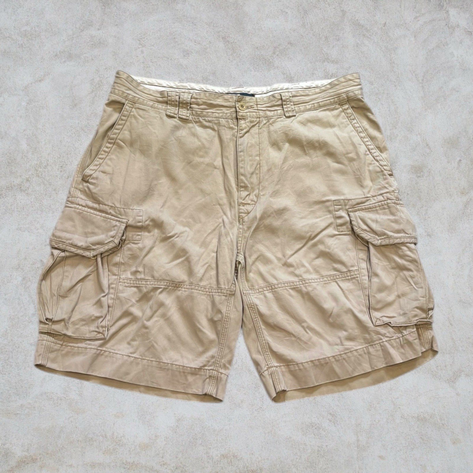 Vintage Polo Ralph Lauren Cargo Short 38W Military Paratrooper Gellar Fatigue