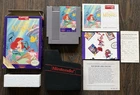 Disney’s The Little Mermaid Complete in Box CIB w/Inserts! Nintendo NES 1991🔥