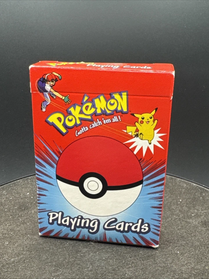 Vintage 1999 Pokemon Playing Cards And Collector's Tin Nintendo in original box - Image 3 of 4