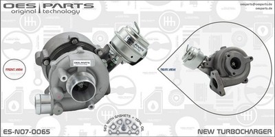 Lader Aufladung Produktlinie OES-PARTS OES PARTS ES-N07-0065 NEW für VW PASSAT 3