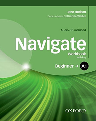 Navigate: A1 Beginner: Workbook with CD (with key): You - Paperback NEW Jane Hud