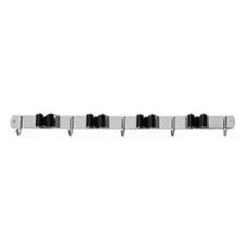 Broom Holder Kitchen Puncture-free Wall Mount Mops Hanger Stainless Storage hold