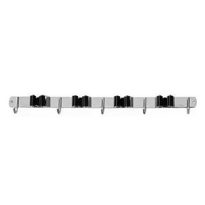 Broom Holder Kitchen Puncture-free Wall Mount Mops Hanger Stainless Storage hold