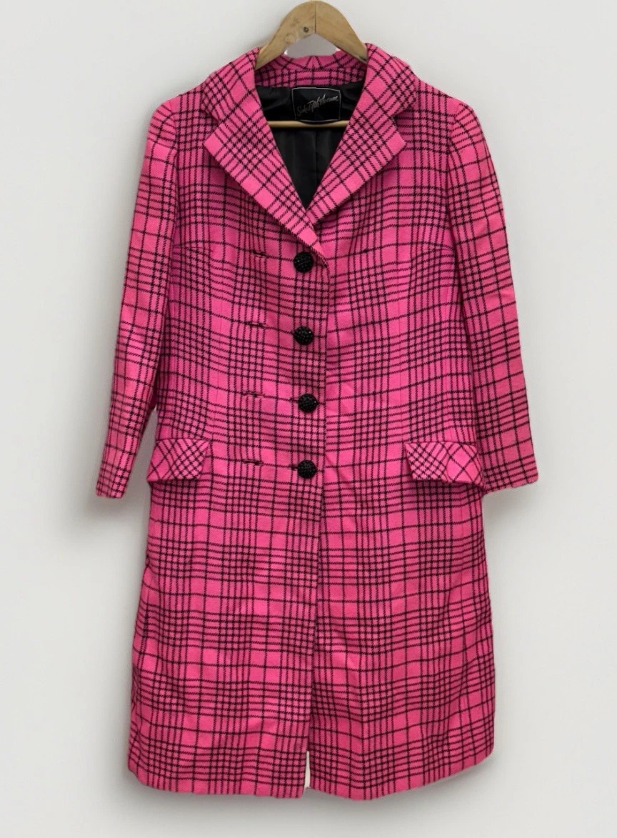 Pink 1960s Vintage Coats, Jackets & Vests for Women for sale | eBay