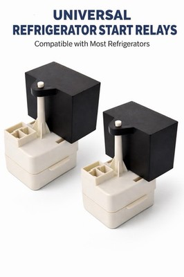 w10613606 Universal Refrigerator Compressor Start Relay Kit 2pcs in one BOX  