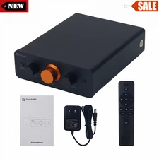 Fosi Audio P4 Mini Preamplifier Preamp w/ Bypass Function Adjustable Gains