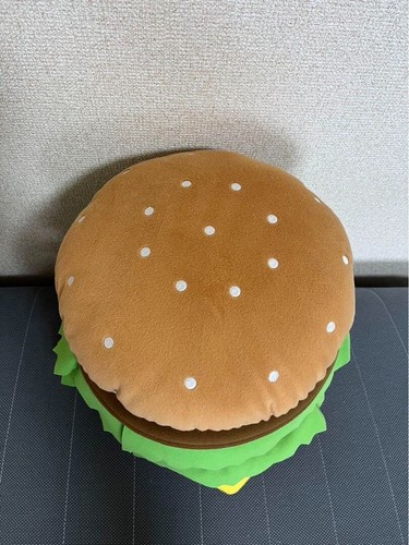 McDonald's Big Mac Cushion Novelty Interior Fast Food Plush USED/VERYGOOD - Picture 9 of 9