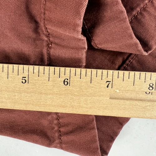 Uniqlo Shorts Mens Measured 32* Brown Faded Mid Rise Chino Shorts Tag 30-33 - Picture 12 of 16