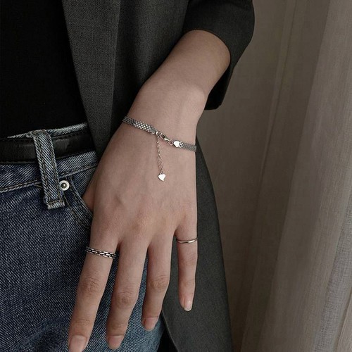 Womens Bracelet Solid Bangle Gifts Fashion Braided Chain copper electroplated - Picture 7 of 9