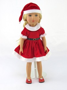 american girl santa dress
