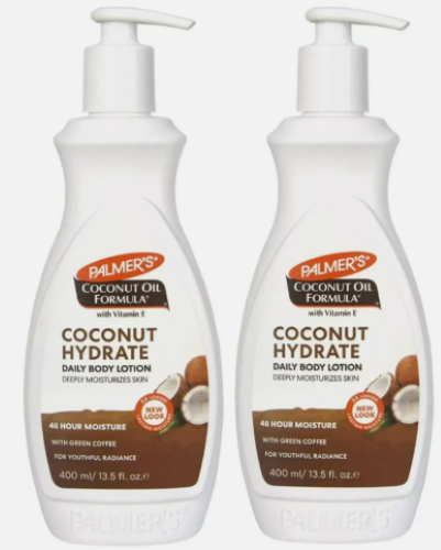 2x Palmers Coconut Oil Formula Coconut Oil Body Lotion 400ml - Picture 1 of 1