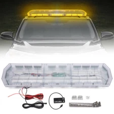 48" Inch 88 LED Strobe Light Bar Emergency Warn Beacon Tow Truck Response-Amber