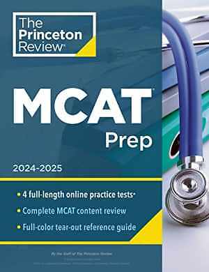 Princeton Review MCAT Prep, - Paperback, by The Princeton Review - Good