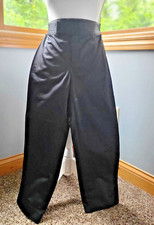 Calvin Klein Tuxedo Dress Pants in Satin Size 6 with Cummerbund EUC Women