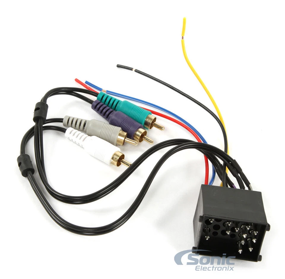 Chicote de fios de integração amplificador Metra 70-8591 para veículos BMW selecionados 1992-2002 - Imagem 3 de 4