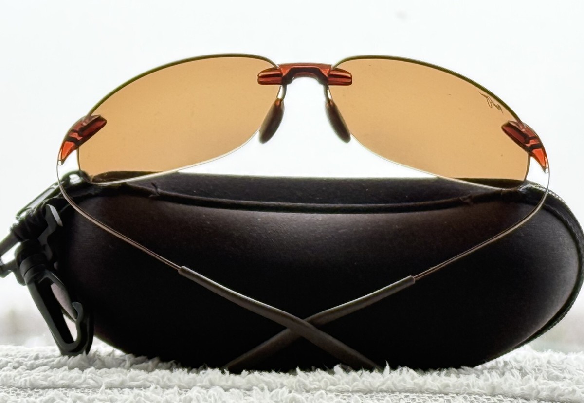 Maui Jim Mala MJ 525 26 Titanium Copper Frame + HCL Bronze