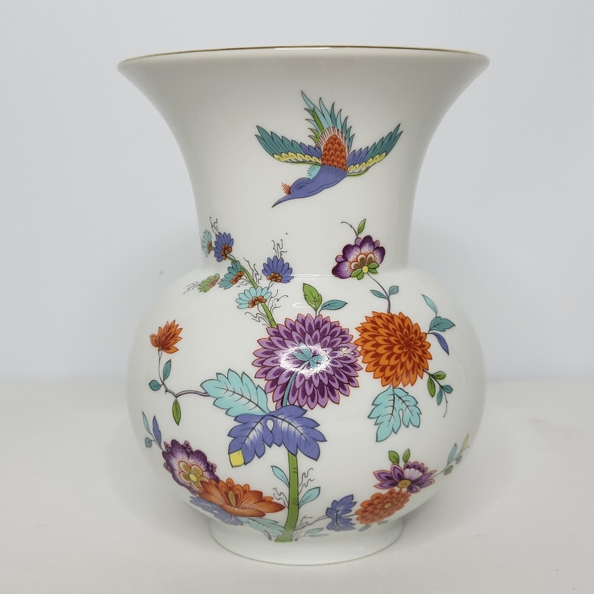Vintage AK Vase Kaiser West Germany #29 Porcelain Taijuan Vase