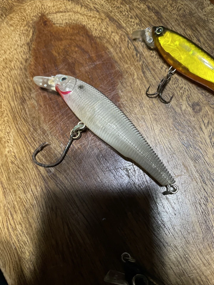 Yozuri Fishing Lures. Mag Crystal Minnow. SP. Pin Minnow. Rare Styles All Marked - Image 3 of 4