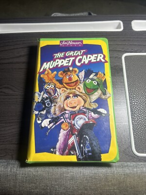 The Great Muppet Caper VHS 1993 Clamshell Release Jim Henson
