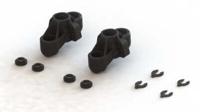 ARRMA AR330505 Composite Steering Block Front 6S 2 ARAC9366 Parts