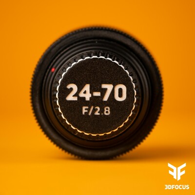 Personalised Lens Cap Custom Lens Cap Canon EF 3DFocus