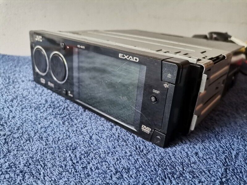 Radio Cd Player JVC Exad KDAVX1 Mp3 CD Dvd Aux eBay