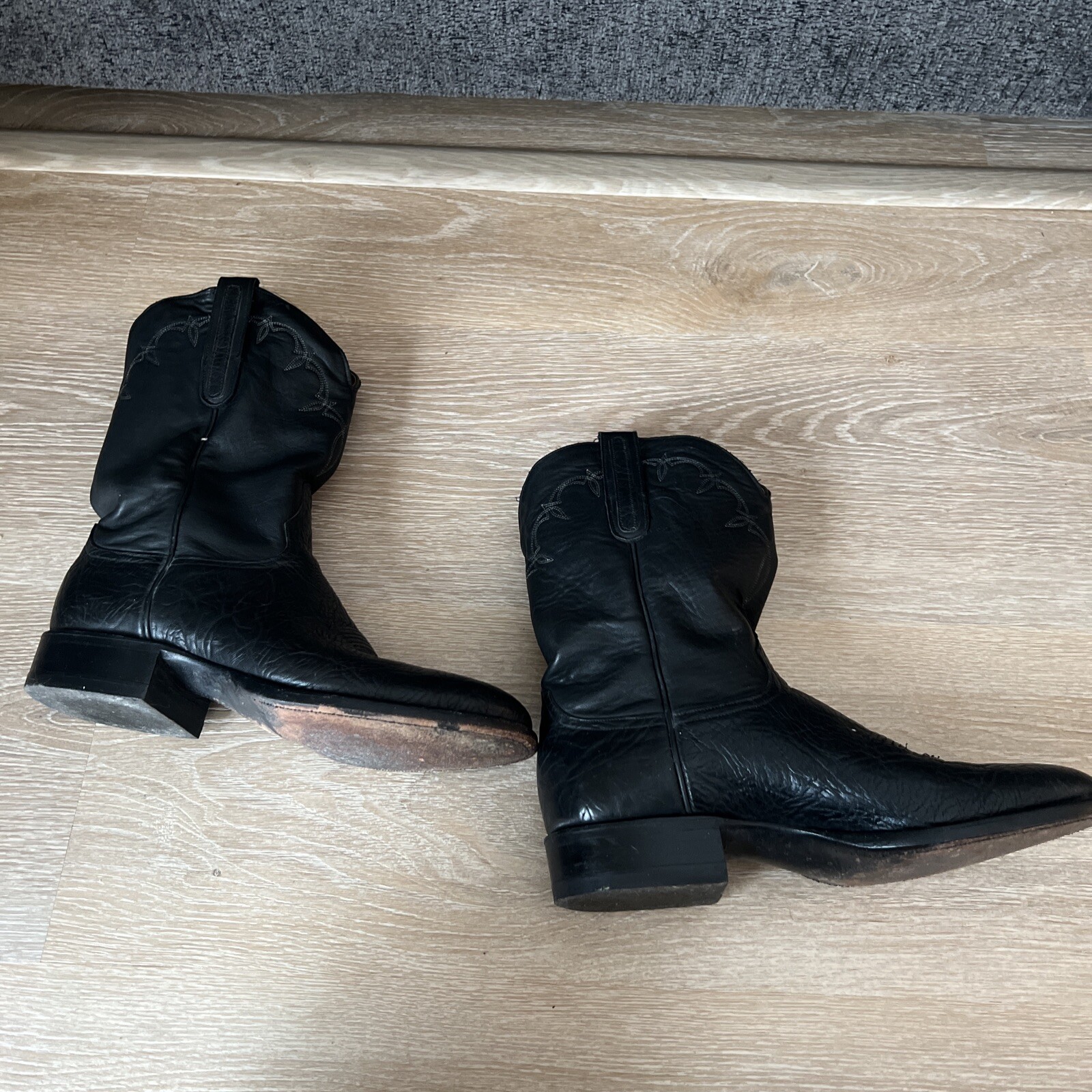 Vintage Larry Mahan El Paso cowboy Boots Size 9D All … Gem