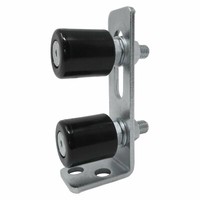 Rolltorlager 150 Mm Einstellbar Mit 2 Rollen Ø 40 X 44 Mm Schwarz RolltorfüHrung