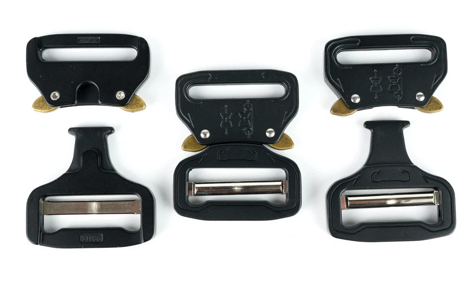 Hebillas de cinturón tácticas ajustables Country Brook Design® de 1 1/2 pulgadas, paquete de 48 Foto 4 de 4