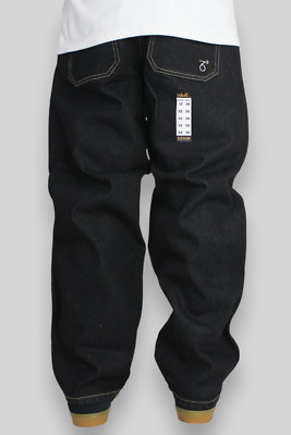 360 Threesixty 194 5 Pocket Loose Baggy Fit Skate Jeans washed black 90er