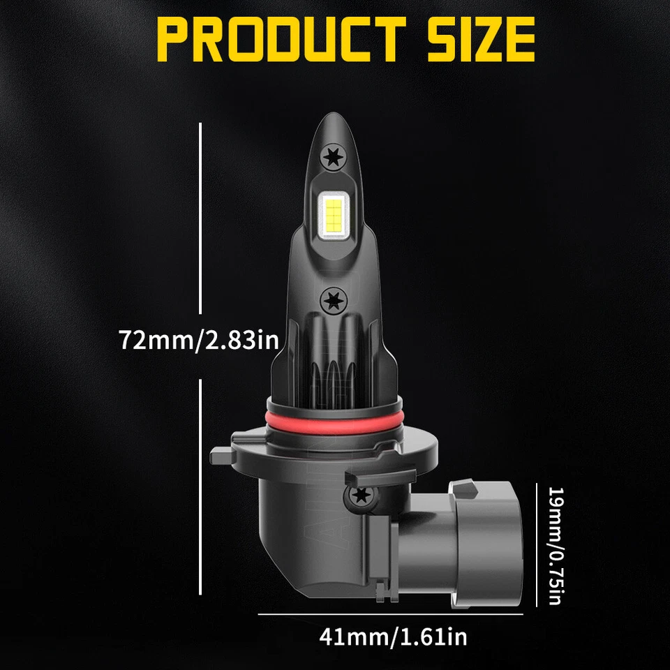 Kits de faros LED + bombillas antiniebla brillantes 6x 6000K para Chevrolet Lumina 2000-2001 Foto 3 de 4