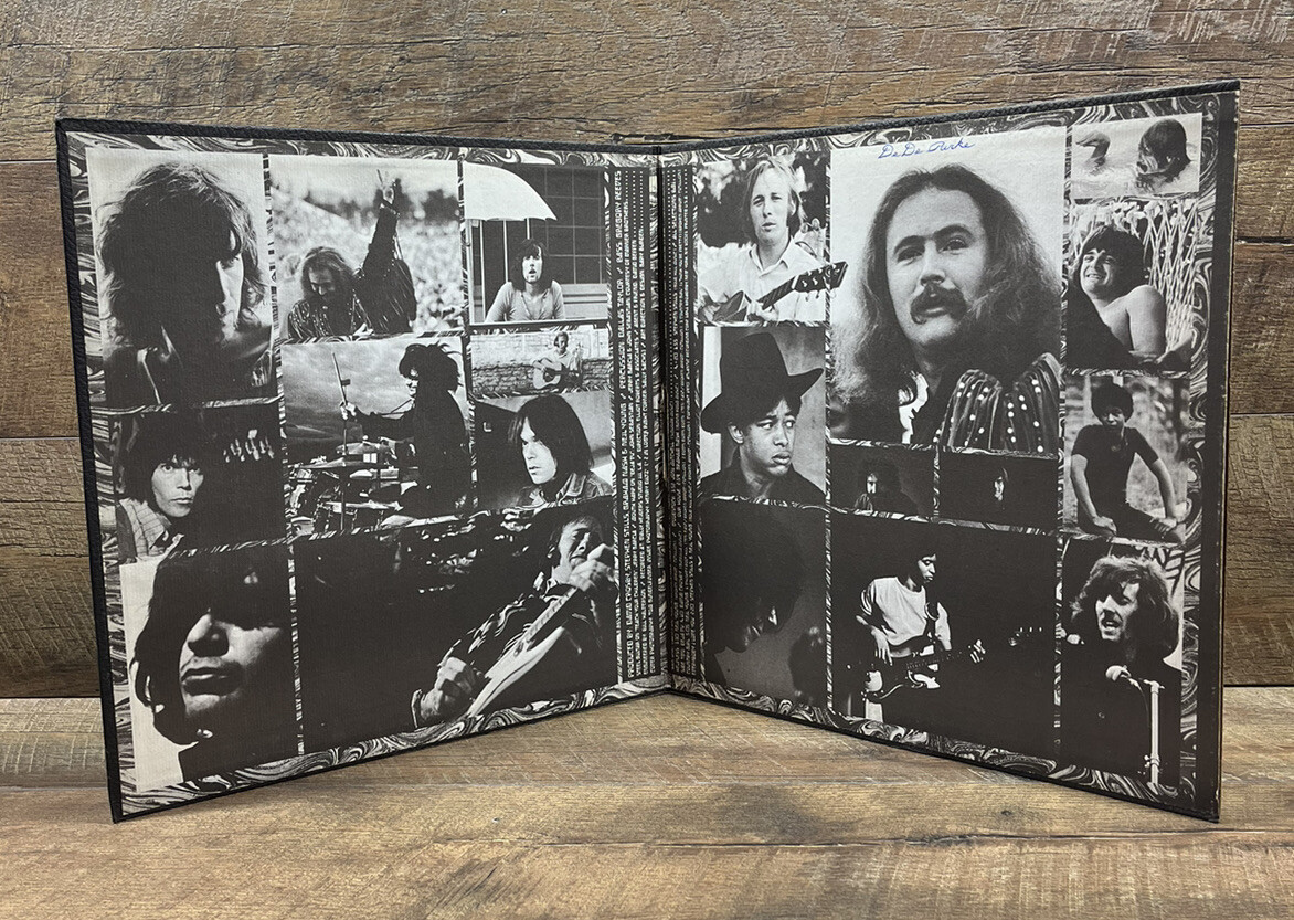 米LP Crosby, Stills, Nash &amp; Young D?j? Vu R17200 Atlantic /00400 Crosby Stills Nash & Young Déjà Vu LP Vinyl 33RPM Atlantic