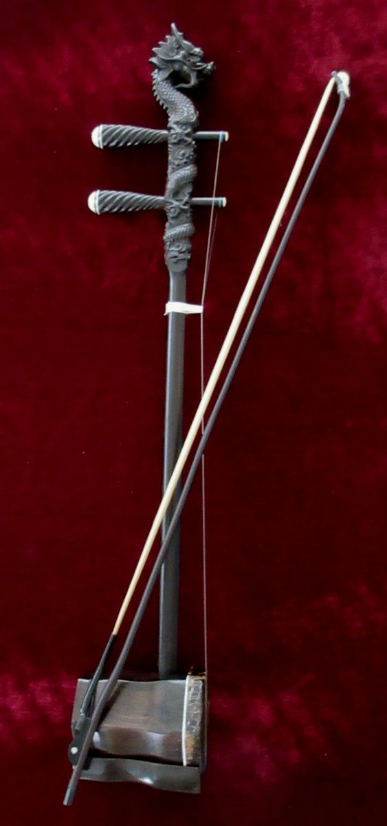 【MN】十三堂楽器　八角龍頭骨董老紅木二胡 [erhu-501] 特級骨董老紅木二胡 - 十三堂楽器