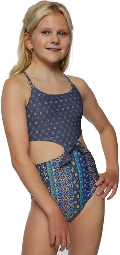 O'Neill Kids Margot Knot One-Piece L29650 Girls Size 8 - Picture 2 of 5