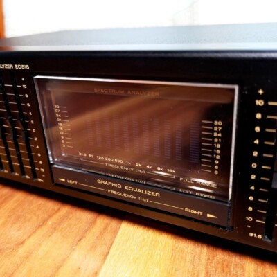 Marantz EQ515 Graphic Equalizer Spectrum Analyzer Independent 10