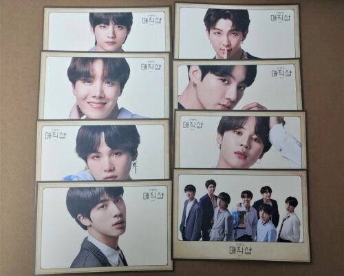 BTS [5TH MUSTER MAGIC SHOP] U+5G Army booth Fanmeeting Postcard Full Set