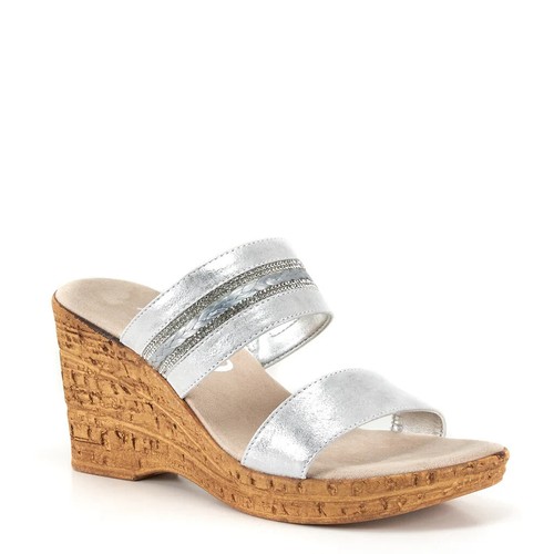 Onex Amelia Slide - Silver - Size 8 Brand new in box - Picture 2 of 5