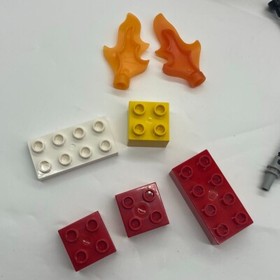 Lego Duplo Legoville Fire Truck Set  Department 5682 Rare Retired Near Complete