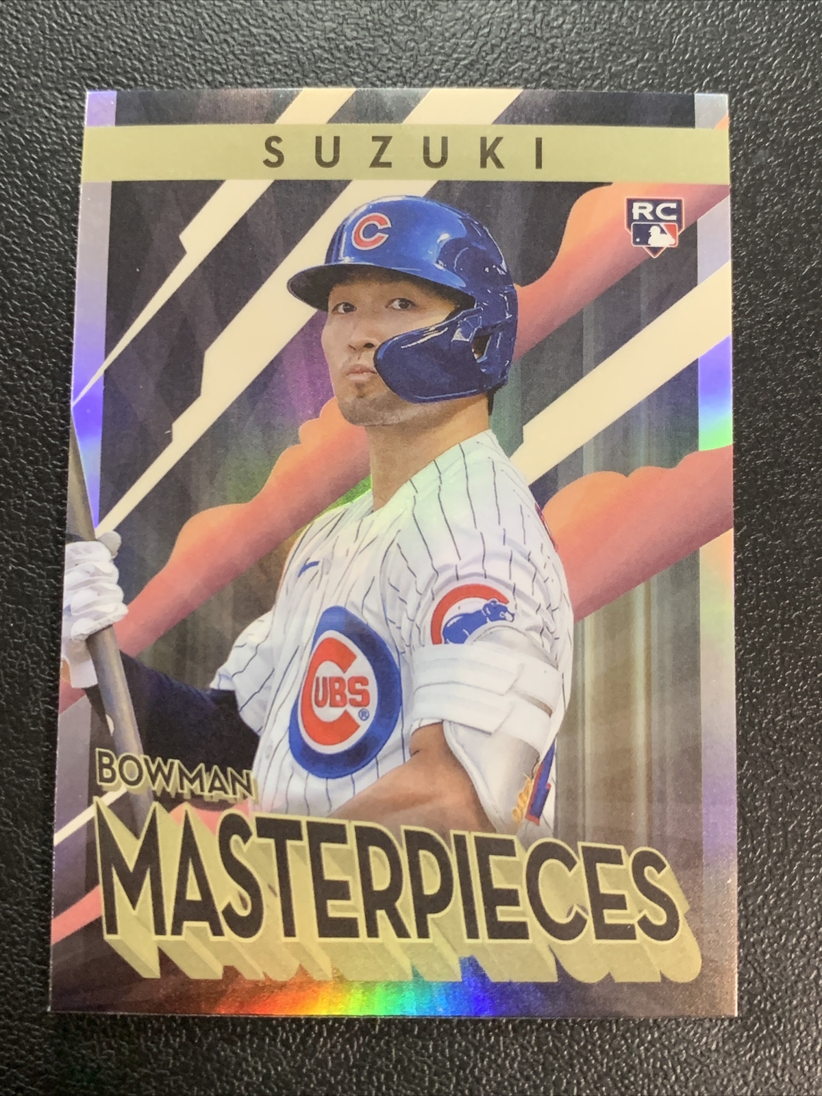 SEIYA SUZUKI 2022 Bowman's Best Bowman Masterpieces Refractor Rookie Card