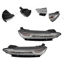 Pair Leftright Side Led Daytime Running Lights Lamps For Hyundai Kona 2018-2021