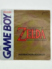 Legend Of Zelda Links Awakening (GameBoy  Nintendo) Instruction Manual ONLY.