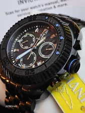 Invicta - IMPERIOUS- Gear Head - Swiss Z60 CHRONOGRAPH 50mm Quartz mens watch