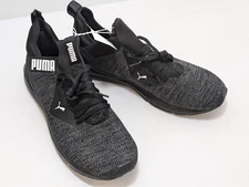 NEW PUMA Men's Enzo Beta Woven Running Shoe, (Black Asphalt)