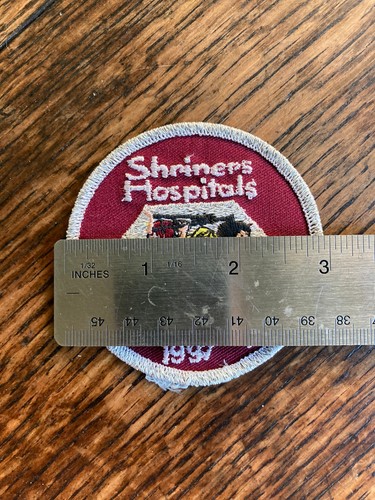 Vintage Shriners Hospitals 75th Anniversary 1997 Chicago Pride Patch Lot NEW - Picture 3 of 11