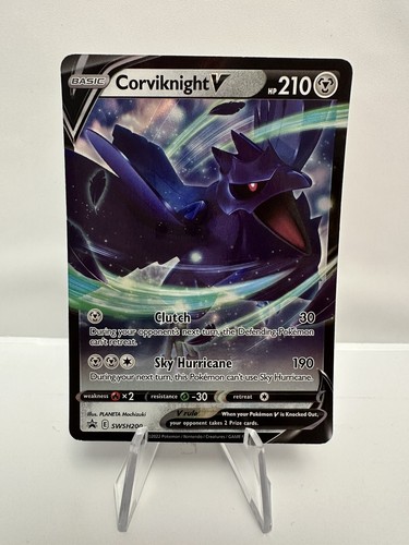 Corviknight V SWSH200 - Sword & Shield Pokémon TCG - Black Star Promo LP