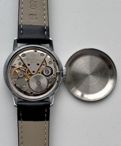 Raketa 2609 Model 653284 Original Vintage Soviet Mechanical Luxury Watch 1960s - Picture 11 of 11